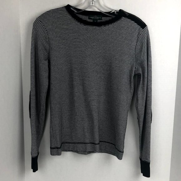 Ralph Lauren Stripe Long Sleeve 💜HP! 💜 - Picture 2 of 3